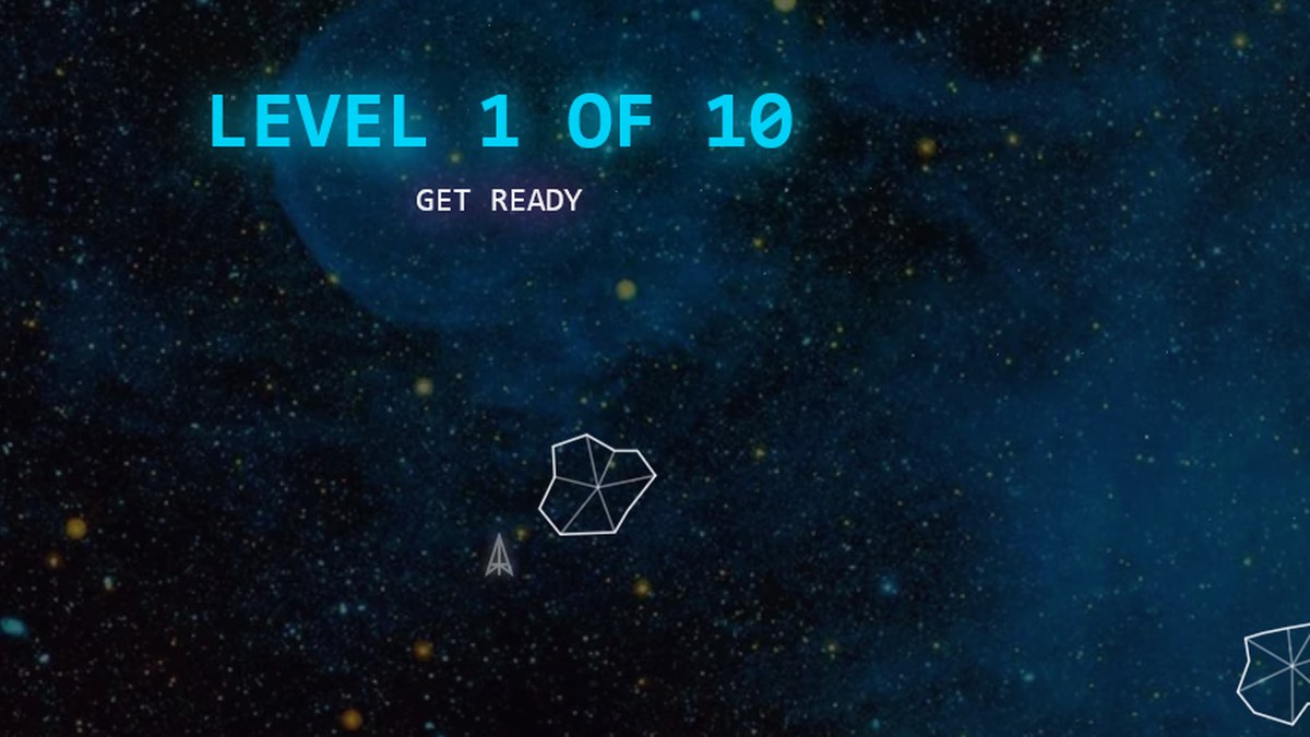 Screenshot preview of Neon Astro Defender gameplay